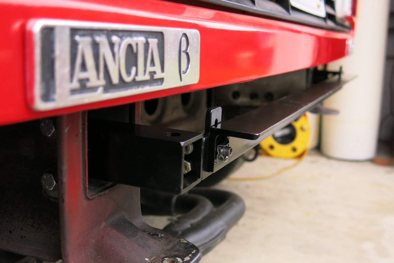 Lancia# 209, rear bumper bar installed.JPG